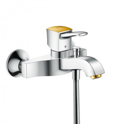 Смеситель для ванны 31340090 Hansgrohe Metropol Classic (хром золото)