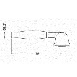 MIGLIORE Ricambi 30880 ручной душ, хром