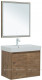Комплект мебели для ванной Aquanet Nova Lite 75 дуб рустикальный 2 дверцы (00302537)  (00302537)