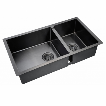 Zorg Inox PVD 78-2-44 GRAFIT кухонная мойка, графит