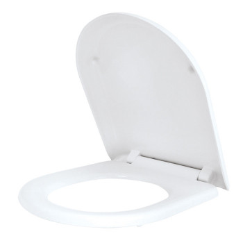 Универсальное сиденье для унитаза дюропласт Soft Close Easy Fix IDDIS 001 (001DPSEi31), дизайн современный