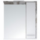 Зеркало со шкафом Corozo Лорена 65 SD-00000294 с подсветкой Антик белое прямоугольное  (SD-00000294)