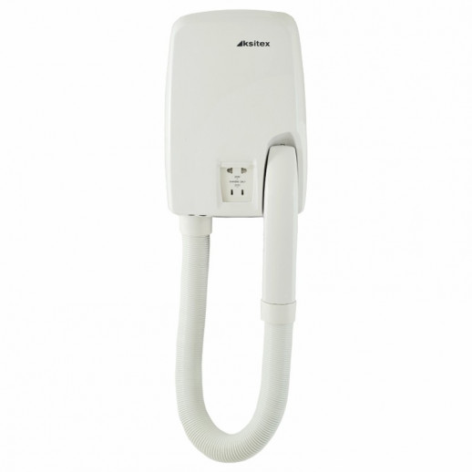 Ksitex F-2000 А1 настенный фен для волос, белый