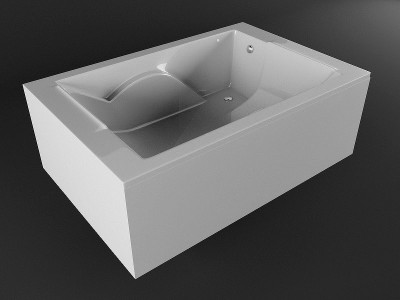 Акриловая ванна Vayer Coral 180x120 Гл000006812 прямоугольная