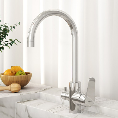 Кухонный смеситель Damixa Merkur 400730000 хром