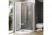 RAVAK Pivot 37677100Z1 душевой уголок полукруглый трехэлементный PSKK3-90 белый/транспарент/стекло