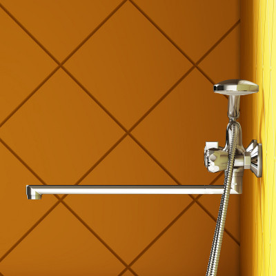 Смеситель для ванны Dorff Modern D7095000 универсальный хром с душевым гарнитуром