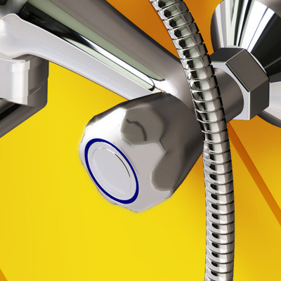 Смеситель для ванны Dorff Modern D7095000 универсальный хром с душевым гарнитуром