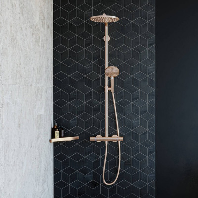 Корзинка для душа Hansgrohe AddStoris 41741140 (бронза)