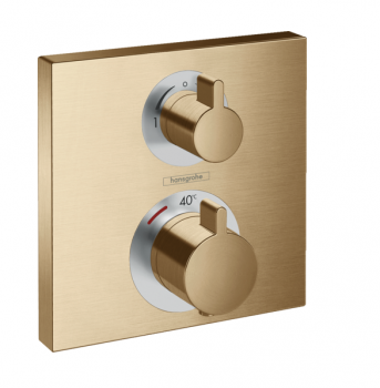 Термостат для ванны Hansgrohe Ecostat Square 15714140 (бронза)