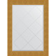 Зеркало настенное Evoform ExclusiveG 104х76 BY 4194 с гравировкой в багетной раме Чеканка золотая 90 мм  (BY 4194)