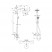Hansgrohe Croma 220 Showerpipe 27185000 душевая система, хром