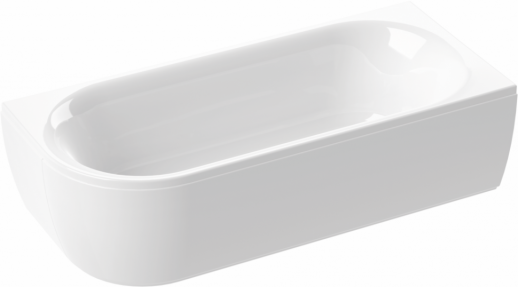 Акриловая ванна CEZARES METAURO CORNER-180-80-40-R