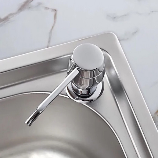 Дозатор для моющего средства Haiba HB405 (металл пластик) хром