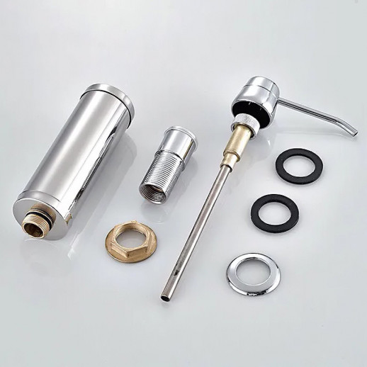 Дозатор для моющего средства Haiba HB405 (металл пластик) хром