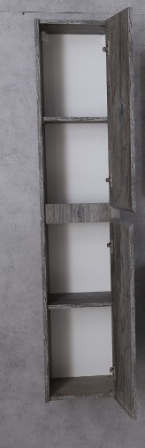 Шкаф подвесной, с двумя распашными дверцами с доводчиками BelBagno KRAFT-1600-2A-SC-PP-R