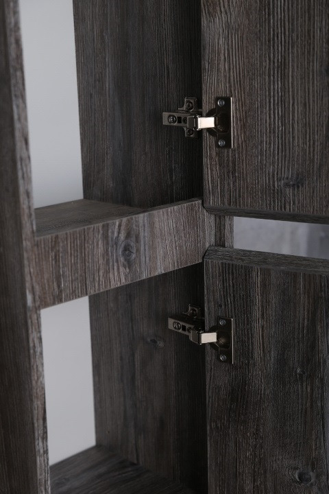 Шкаф подвесной, с двумя распашными дверцами с доводчиками BelBagno KRAFT-1600-2A-SC-PP-R