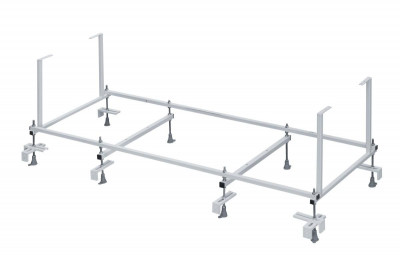 Акриловая ванна Santek Касабланка XL 170х80 прямоугольная белая 1WH302441