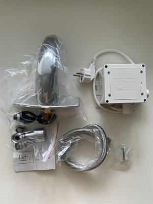 Смеситель сенсорный с термостатом для санузла для инвалидов, хром