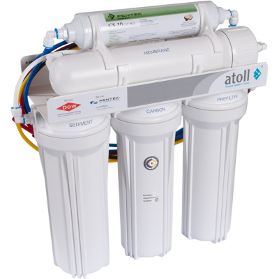 Система обратного осмоса Атолл A-550m STD (A-560Em) с минерализатором и накопительным баком