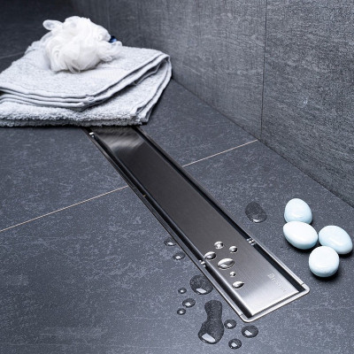 Душевой лоток Bettoserb Line 13702509 с решеткой хром матовый