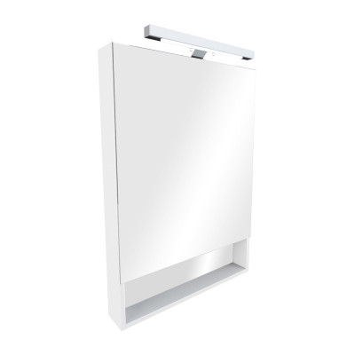 Roca The Gap ZRU9302750 зеркальный шкаф 80 см, белый