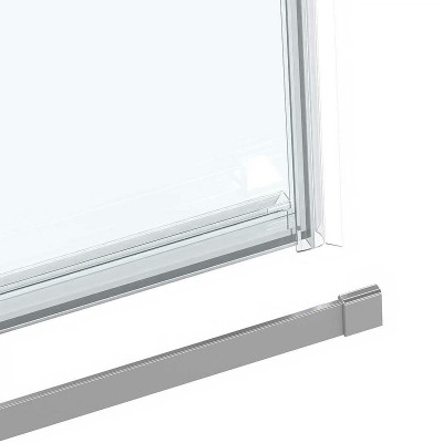 Душевой угол Vincea Como Soft 120x100 VSR-1CS1012CL пр-ль хром стекло прозрачное