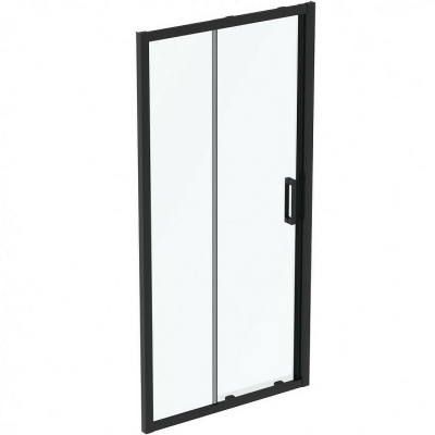 Душевая дверь Ideal Standard Connect 2 100 K9273V3 пр-ль черный стекло прозрачное