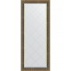 Зеркало напольное Evoform ExclusiveG Floor 204х84 BY 6332 с гравировкой в багетной раме Вензель серебряный 101 мм  (BY 6332)