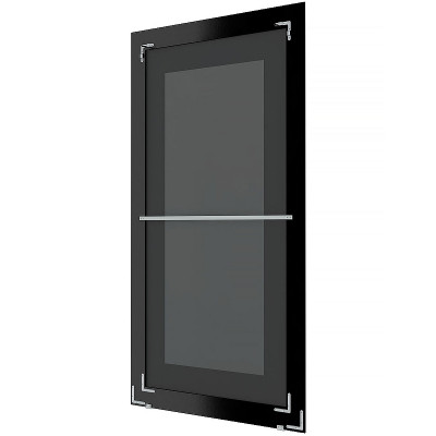 Зеркало напольное Evoform ExclusiveG Floor 204х84 BY 6332 с гравировкой в багетной раме Вензель серебряный 101 мм