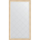 Зеркало напольное Evoform ExclusiveG Floor 200х110 BY 6350 с гравировкой в багетной раме Старый гипс 82 мм  (BY 6350)