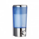 Дозатор для жидкого мыла Frap металл/пластик, хром/синий (F406)  (F406)
