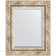 Зеркало настенное Evoform Exclusive 53х43 BY 3355 с фацетом в багетной раме Прованс с плетением 70 мм  (BY 3355)