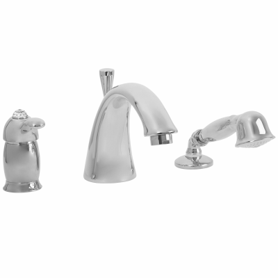 MIGLIORE Lem 25874 смеситель на борт ванны, хром