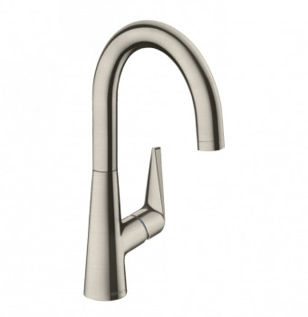 Высокий кухонный смеситель 72814800 Hansgrohe Talis S (нерж. сталь)