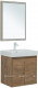 Комплект мебели для ванной Aquanet Nova Lite 60 дуб рустикальный 2 дверцы (00302534)  (00302534)
