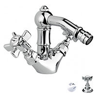 Nicolazzi Classica 1434 CR 18 смеситель для биде с д/к, хром/ручка Dames Anglaises