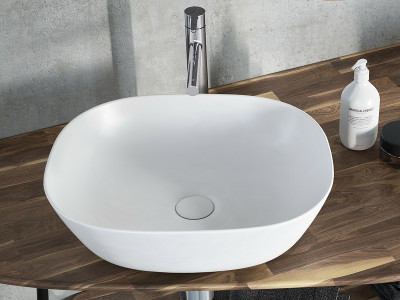 Раковина-чаша Vitra Plural 45 7810B401-0016 белая матовая прямоугольная