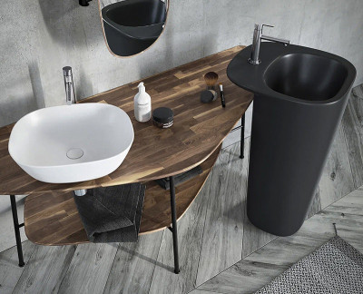 Раковина-чаша Vitra Plural 45 7810B401-0016 белая матовая прямоугольная