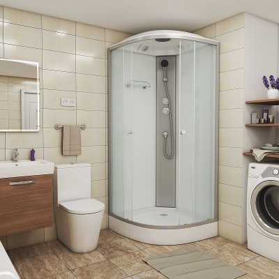 Душевая кабина Niagara Eco 80x80 E80/13/MT четверть круга