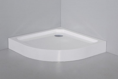 SMC поддон радиальный R-550 CEZARES TRAY-SMC-R-90-550-150-W