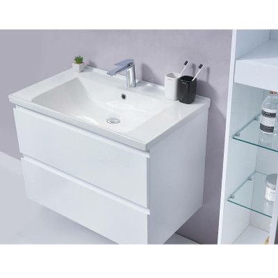 Тумба с раковиной Orans BC-4023W 60 4023600WUV005 подвесная белый глянец
