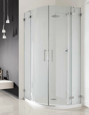 Душевая дверь Radaway Euphoria PDD 80 L 383002-01L прозрачная профиль хром левая