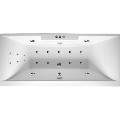 Акриловая ванна Vayer Casoli 170x75 Гл000006806 прямоугольная