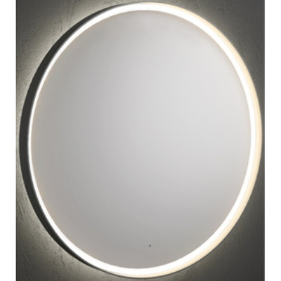 Зеркало в ванную Burgbad 90 SIDG090 с подсветкой с сенсорным выключателем округлое