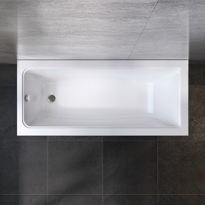 Акриловая ванна AM.PM Gem прямоугольная 170х75 без гидромассажа