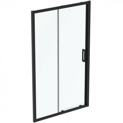 Душевая дверь Ideal Standard Connect 2 120 K9277V3 пр-ль черный стекло прозрачное