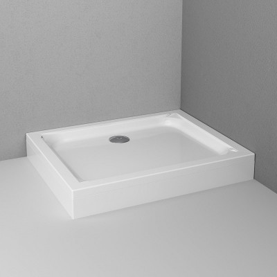 Акриловый поддон для душа AM.PM Gem 100x80 W90T-404-100280W Белый прямоугольный
