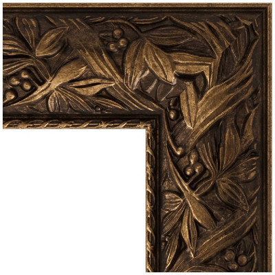 Зеркало напольное Evoform Exclusive Floor 203х114 BY 6166 с фацетом в багетной раме Византия бронза 99 мм