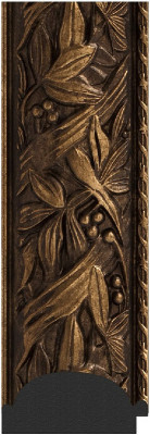 Зеркало напольное Evoform Exclusive Floor 203х114 BY 6166 с фацетом в багетной раме Византия бронза 99 мм